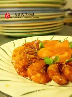 Braised cola shrimp