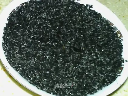 Black sesame dumpling stuffing