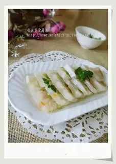 Orange-flavored mixed bean meat jelly