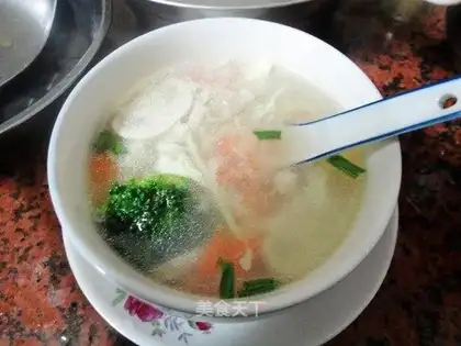Mushroom corn soup