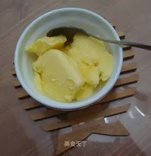 homemade ice cream