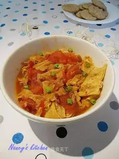 roasted tofu with tomato