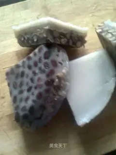 red bean cake