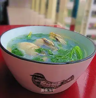 Delicious oyster soup