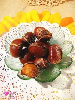 roasted chestnut with honey