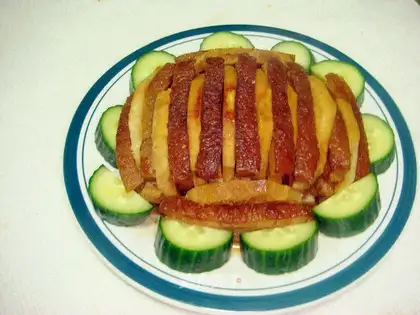 braised pork with taro