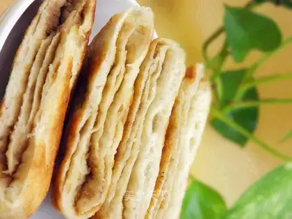 Sesame sauce pancake