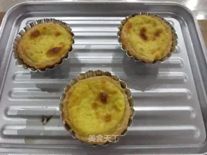 Simple egg tarts