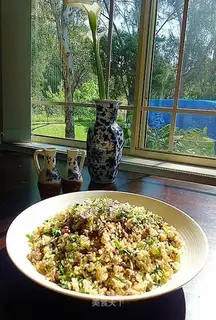 Mutton fried rice