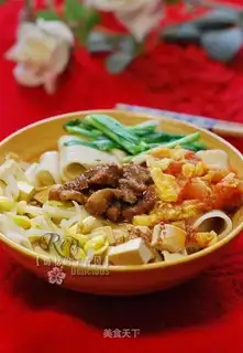 Ruanmian in Hu County, Shaanxi