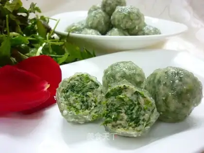 Crystal shepherd's purse balls