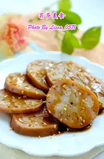 Osmanthus glutinous rice sweet lotus root
