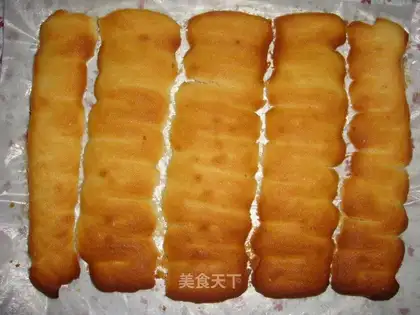 Large finger cookies