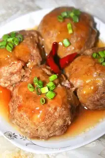 Glutinous rice assorted lion head