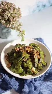 Beef fried lentils