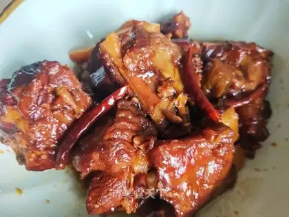 Red burn ribs