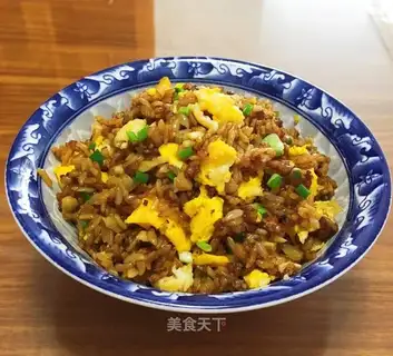 Meatloaf and rice