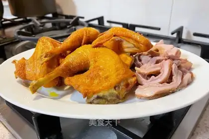 Salted pig belly chicken