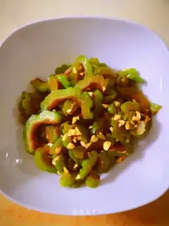 A cold, bitter melon
