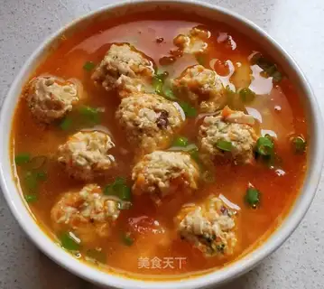 Tomato chicken meatballs