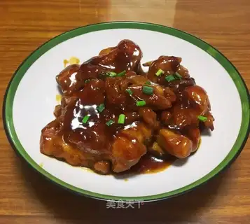 Burn the chicken leg