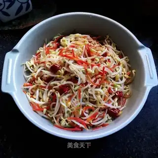 Low-fat bean sprouts