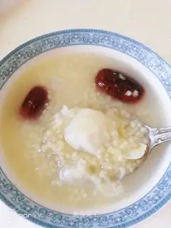 The rice porridge