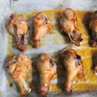 Garlic chicken legs