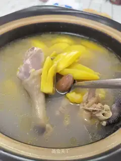 Pineapple chicken soup