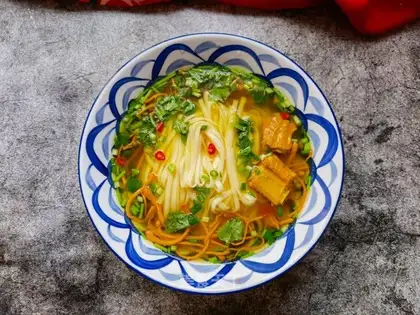 We've got some fresh noodles for herbs