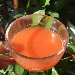 Carrot grapefruit juice