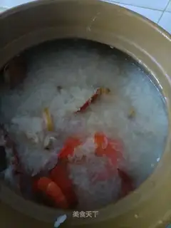Seafood porridge