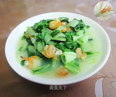 ♪ Round clams and curry ♪