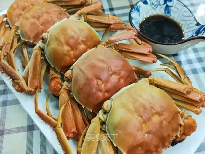 Steam crabs