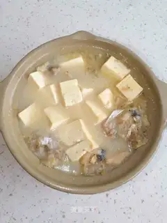 Fish tofu soup