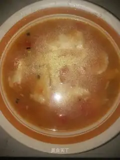 Tomato fish soup