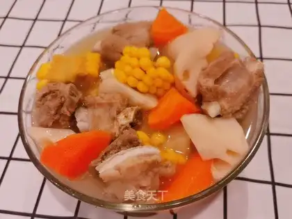 Liang's ribs soup