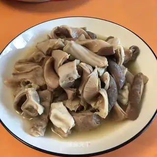 A pig's belly