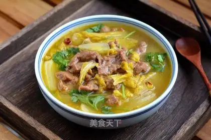 Gold soup beef dolls