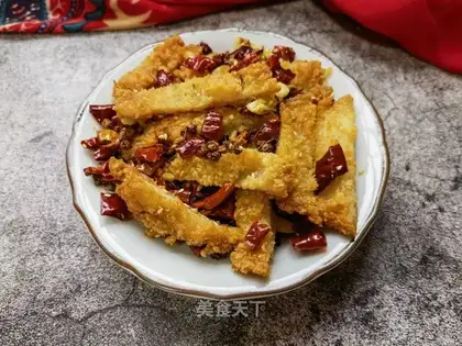 A chicken chop