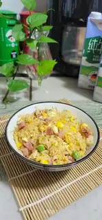 Sausage egg fried rice