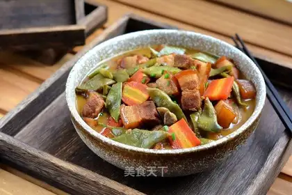 Red roast, soybeans