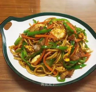 Pepper sauce noodles