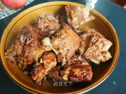 Red burn ribs