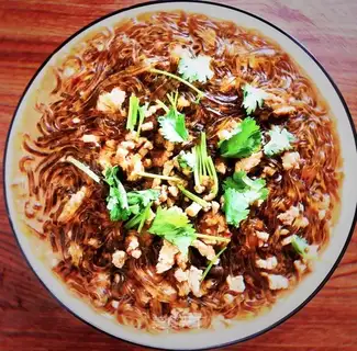 A meat powder fan