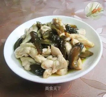 Soy sauced chicken leg