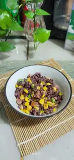 Sausage, pea corn