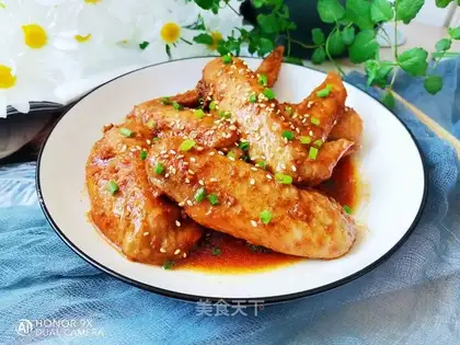 ♪ Taste chicken wings ♪