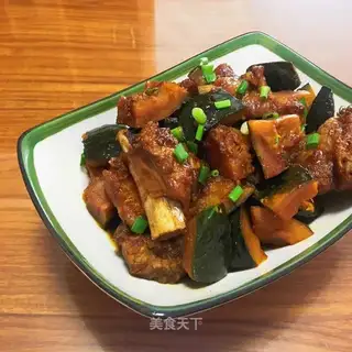 Pumpkin's steak