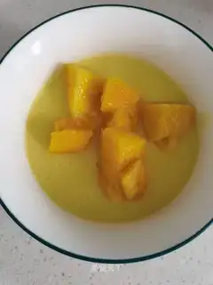 Mango pudding